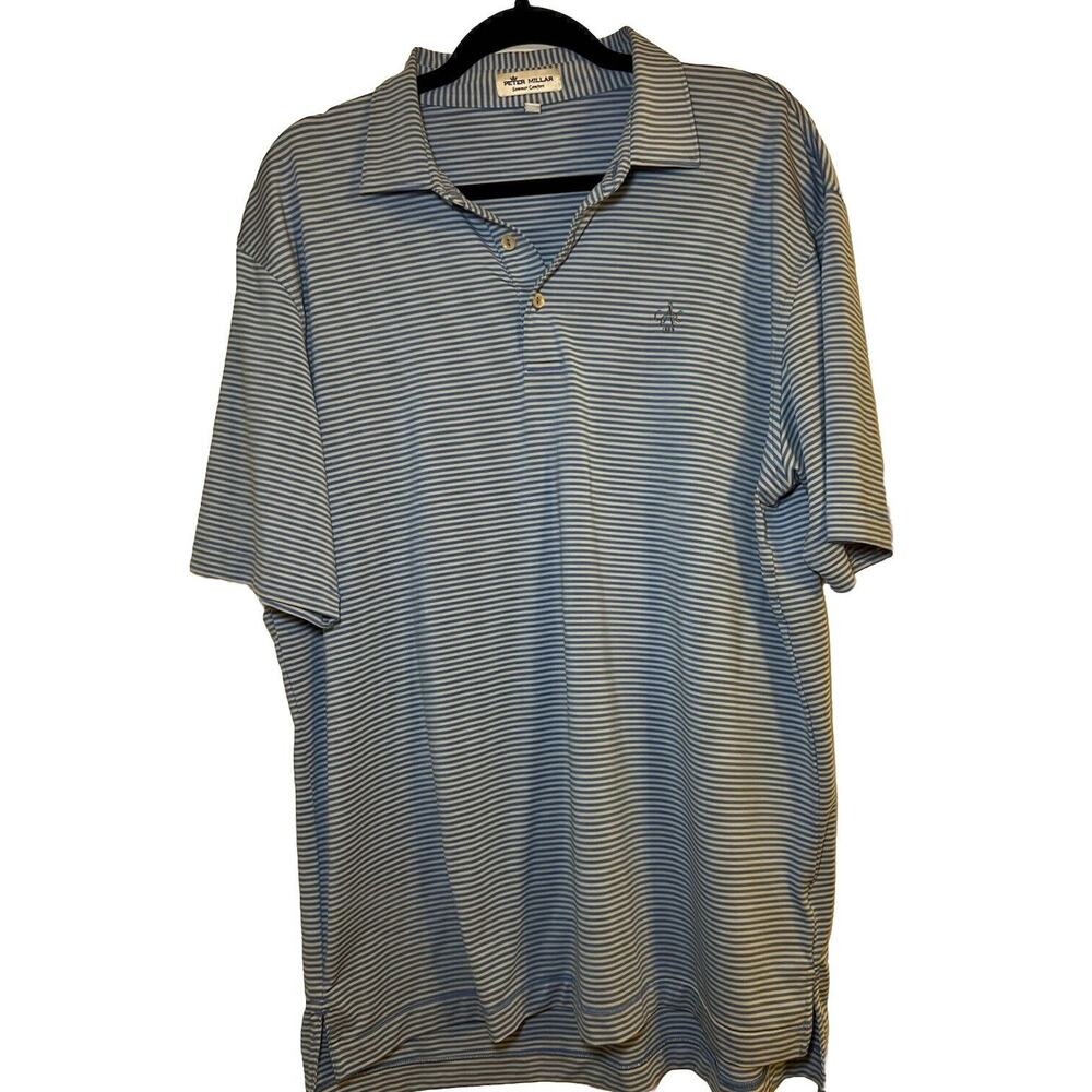 Peter Millar Summer Comfort Polo Golf Shirt Augusta Country Club Extra Large